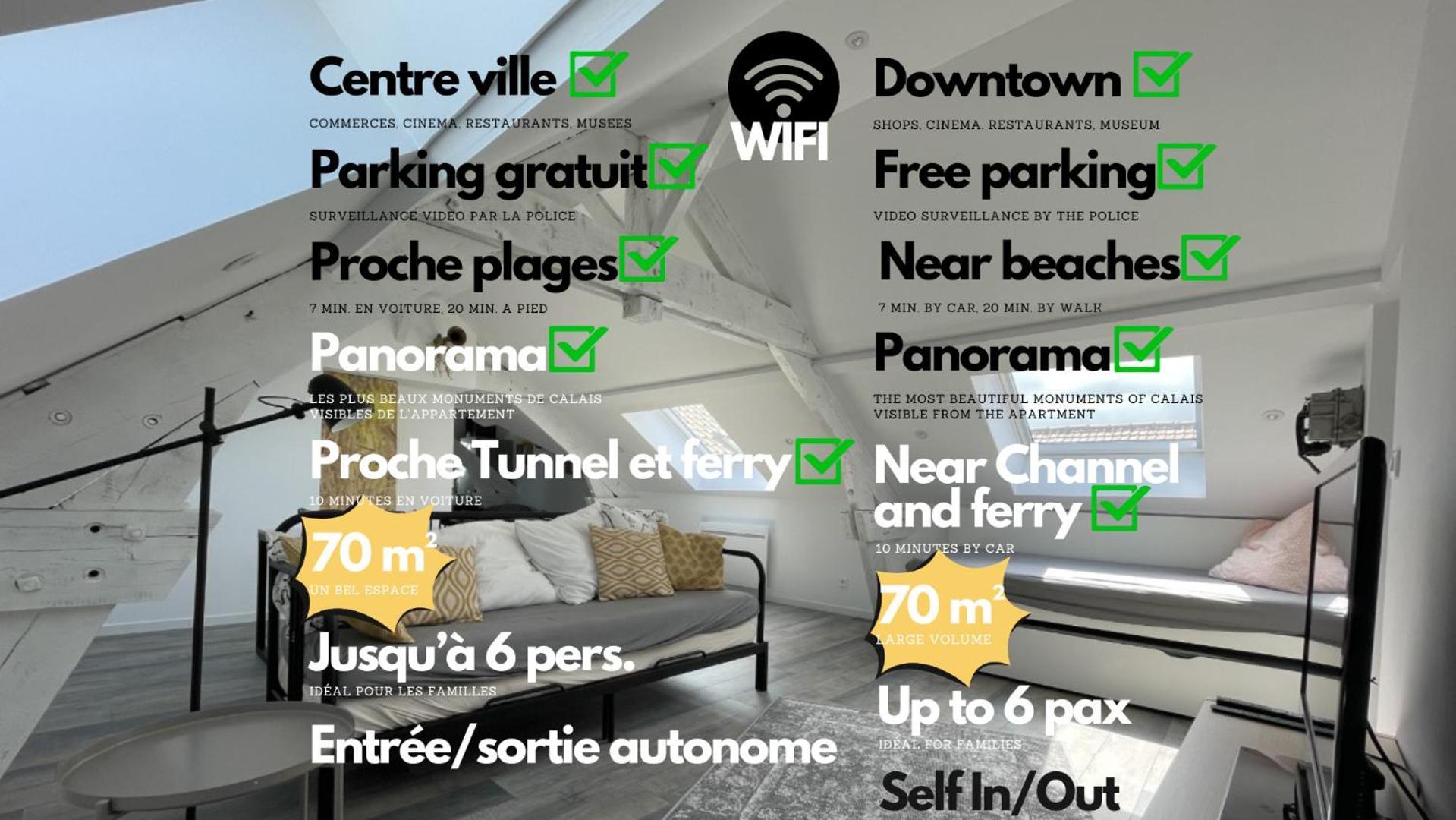 Les Paddocks Du Dock I - Appart Tout Confort Calais Exterior photo